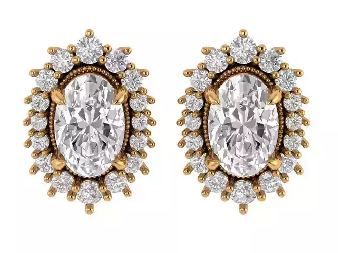 Timothes Diamond Earing 