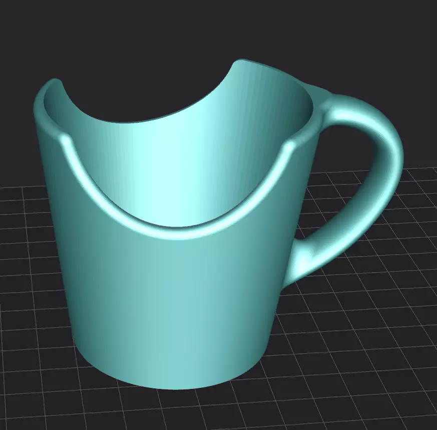 Desk Cup Holder Simple and Practical 3D Printable Design 3D print model