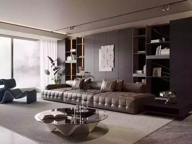 Light luxury living room