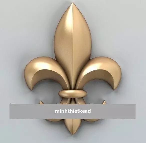 Decorative patterns CNC machine output 3D model