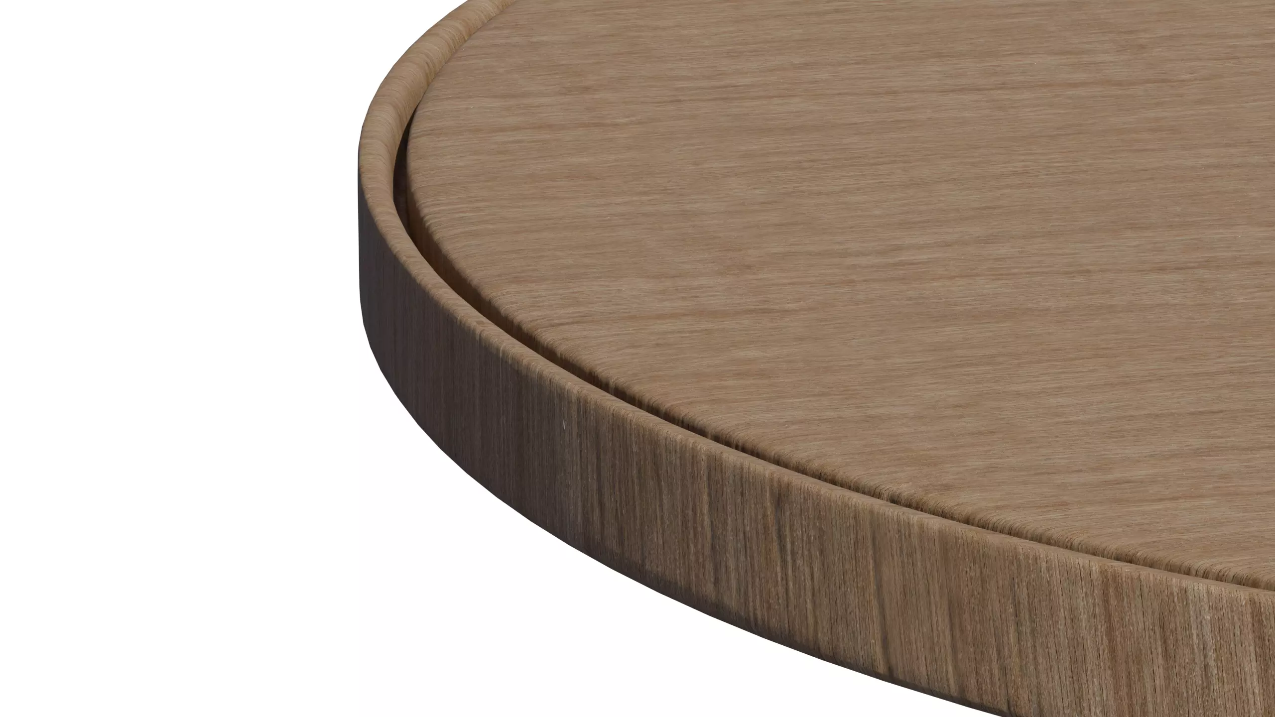 Rustic wooden pizza board-4K pbr texture- high-poly prop 3D model_1