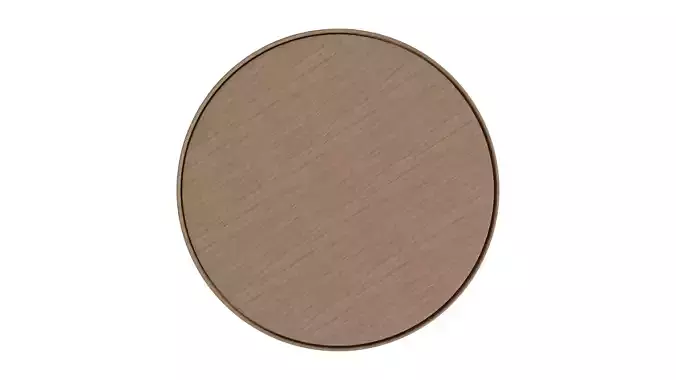 Rustic wooden pizza board-4K pbr texture- high-poly prop