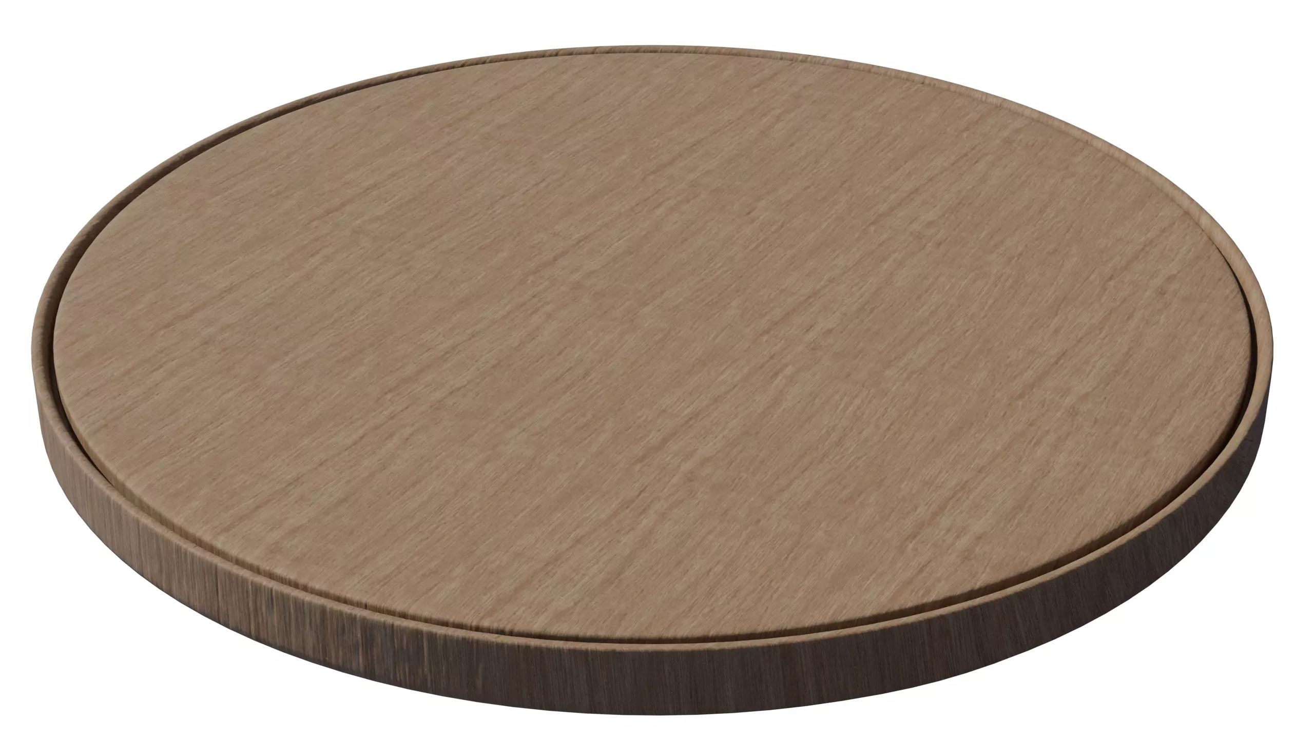 Rustic wooden pizza board-4K pbr texture- high-poly prop 3D model_4