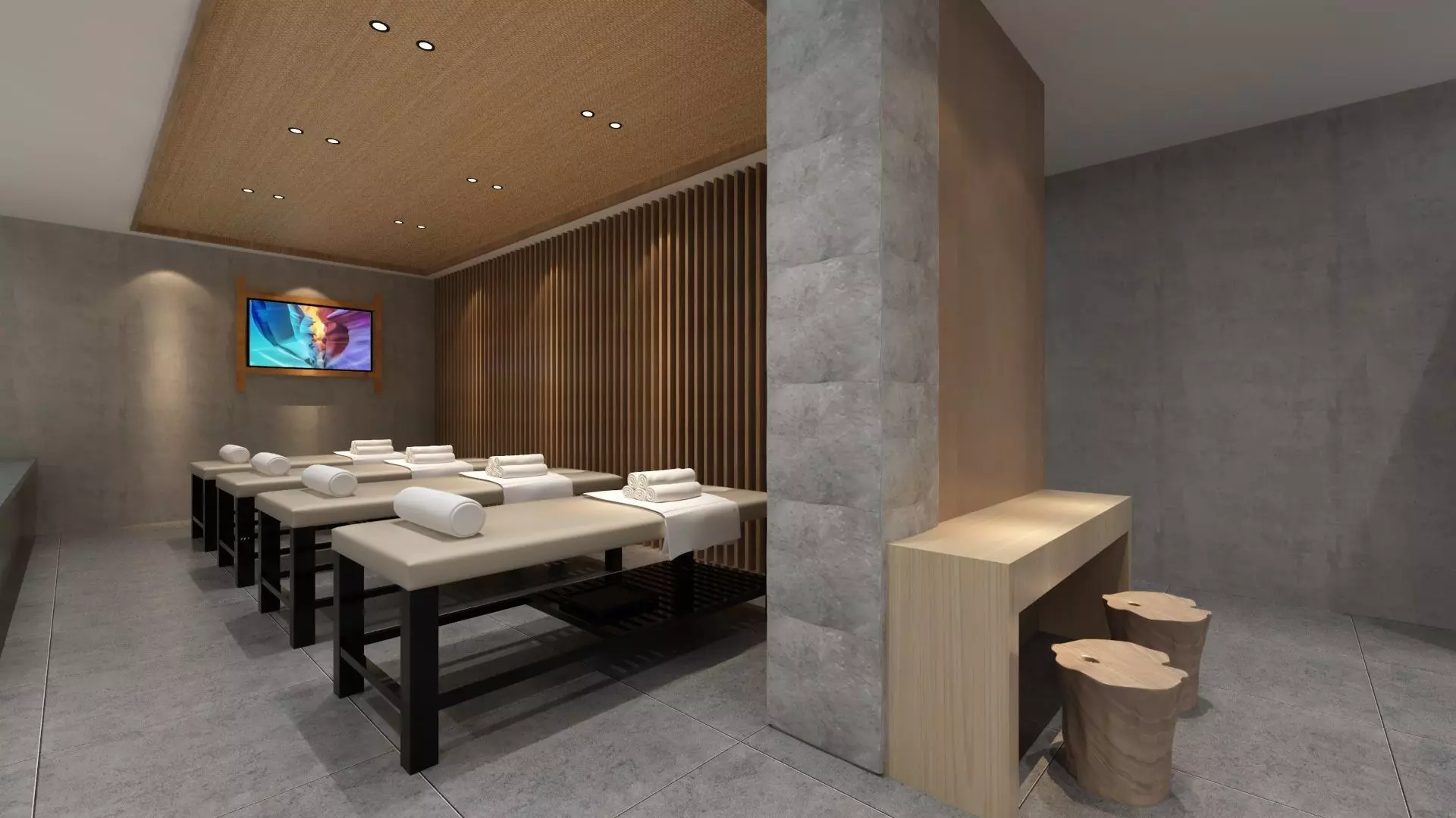 Spa Recreation Center 3D model_1