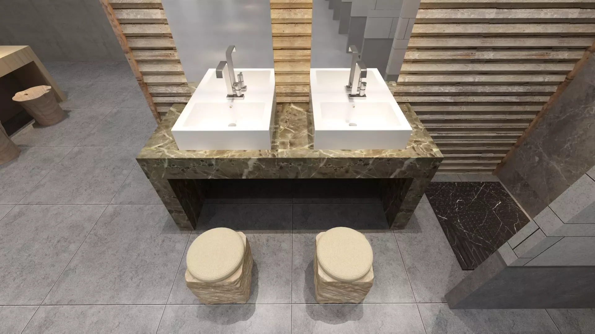 Spa Recreation Center 3D model_8