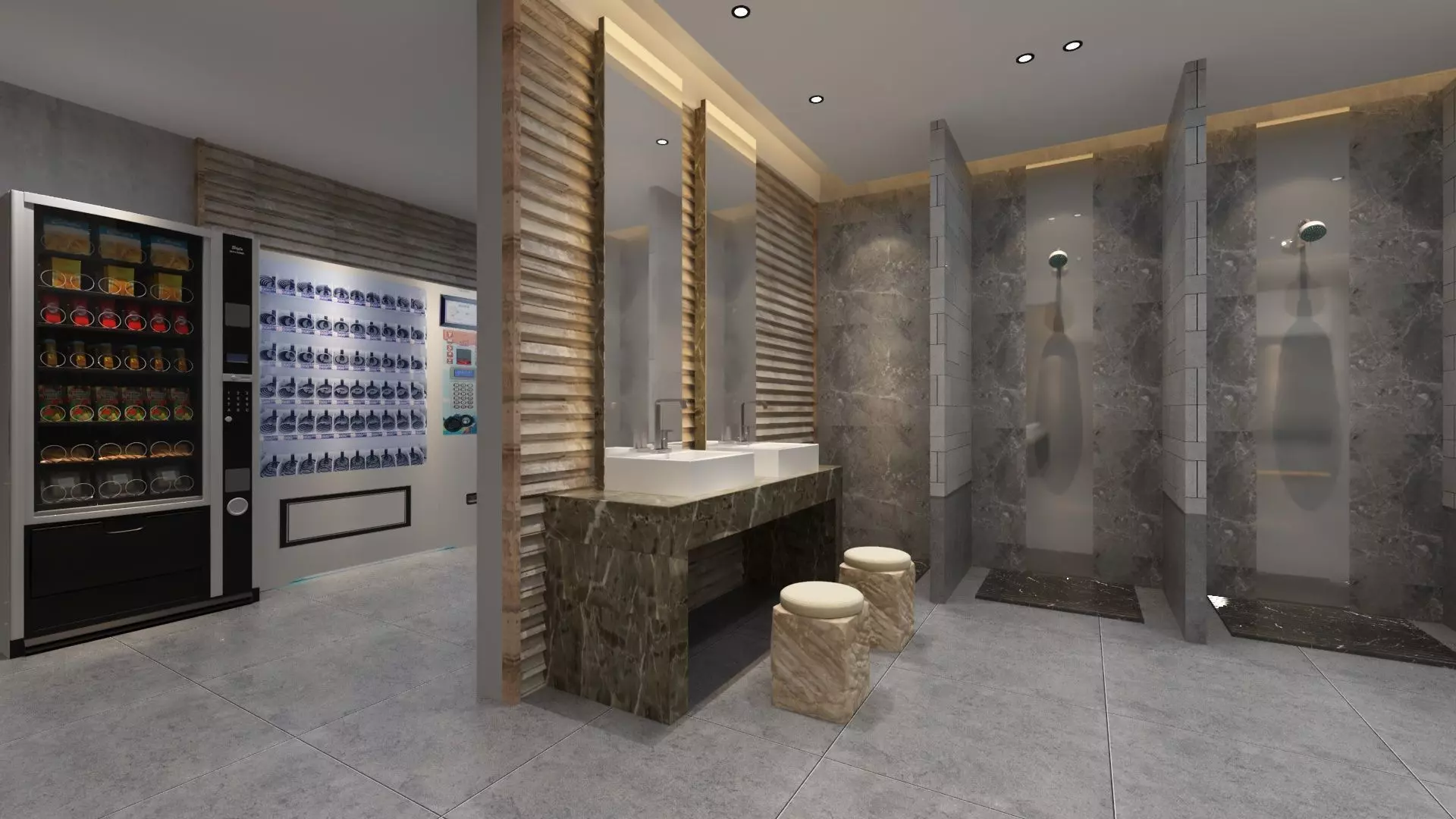 Spa Recreation Center 3D model_4