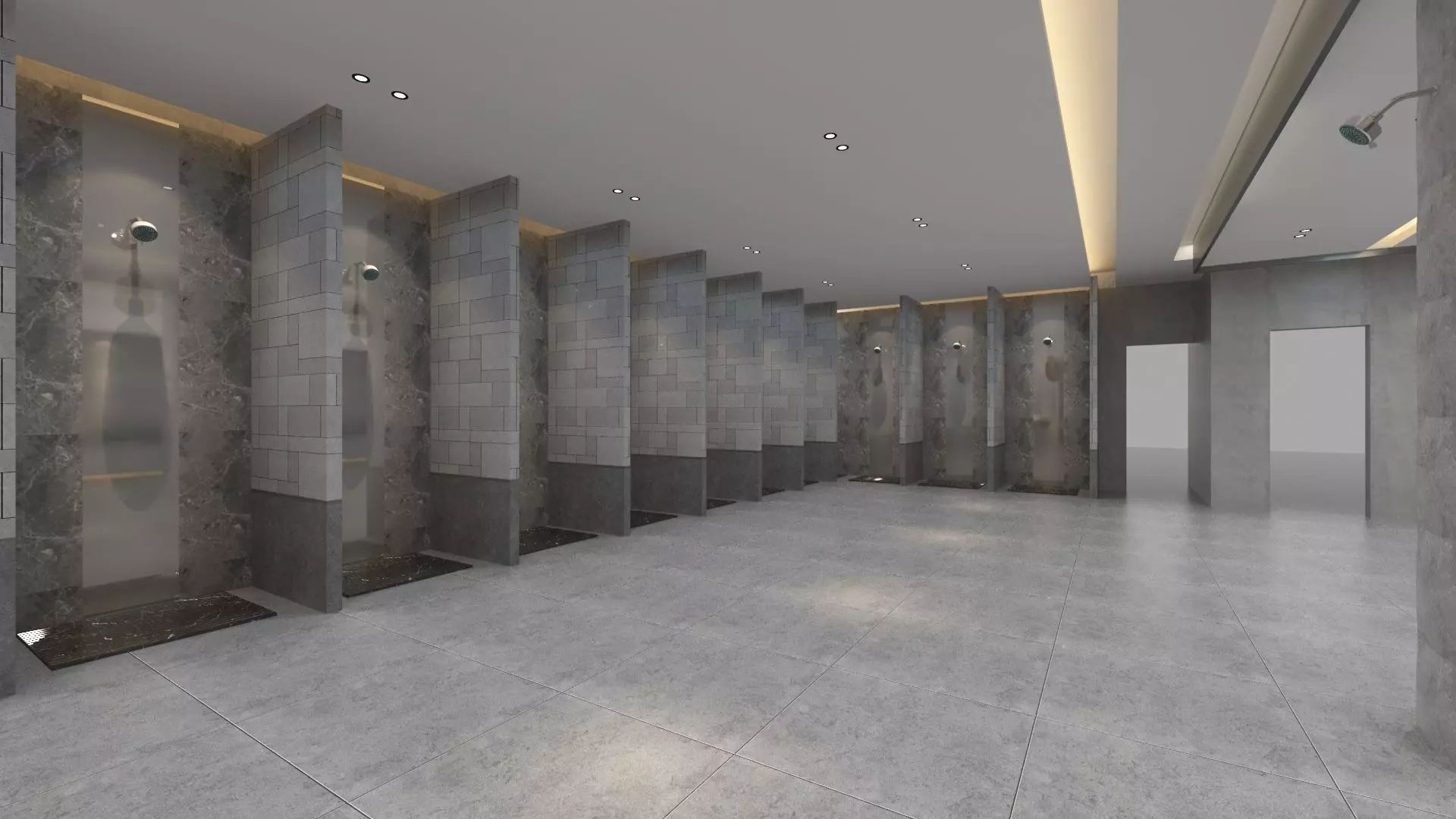 Spa Recreation Center 3D model_6