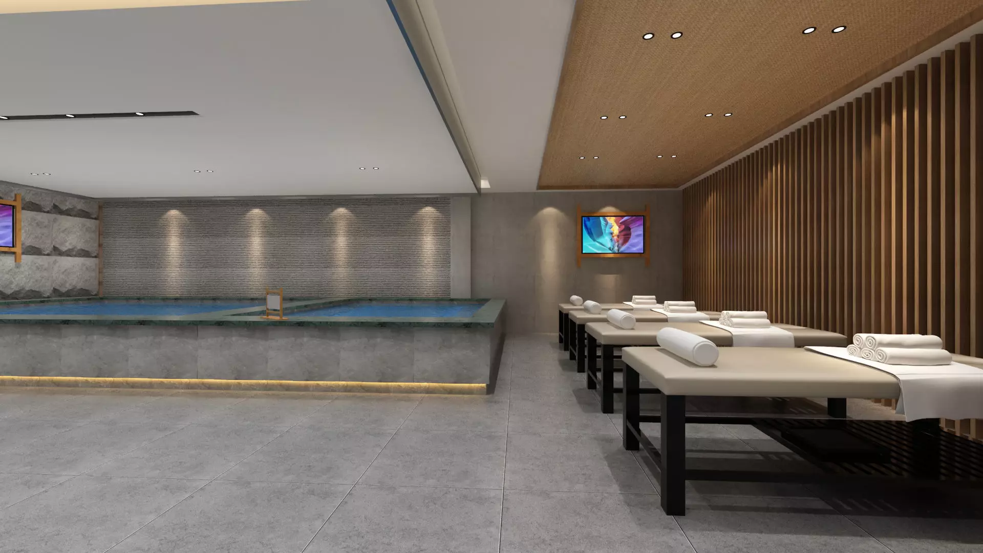 Spa Recreation Center 3D model_2