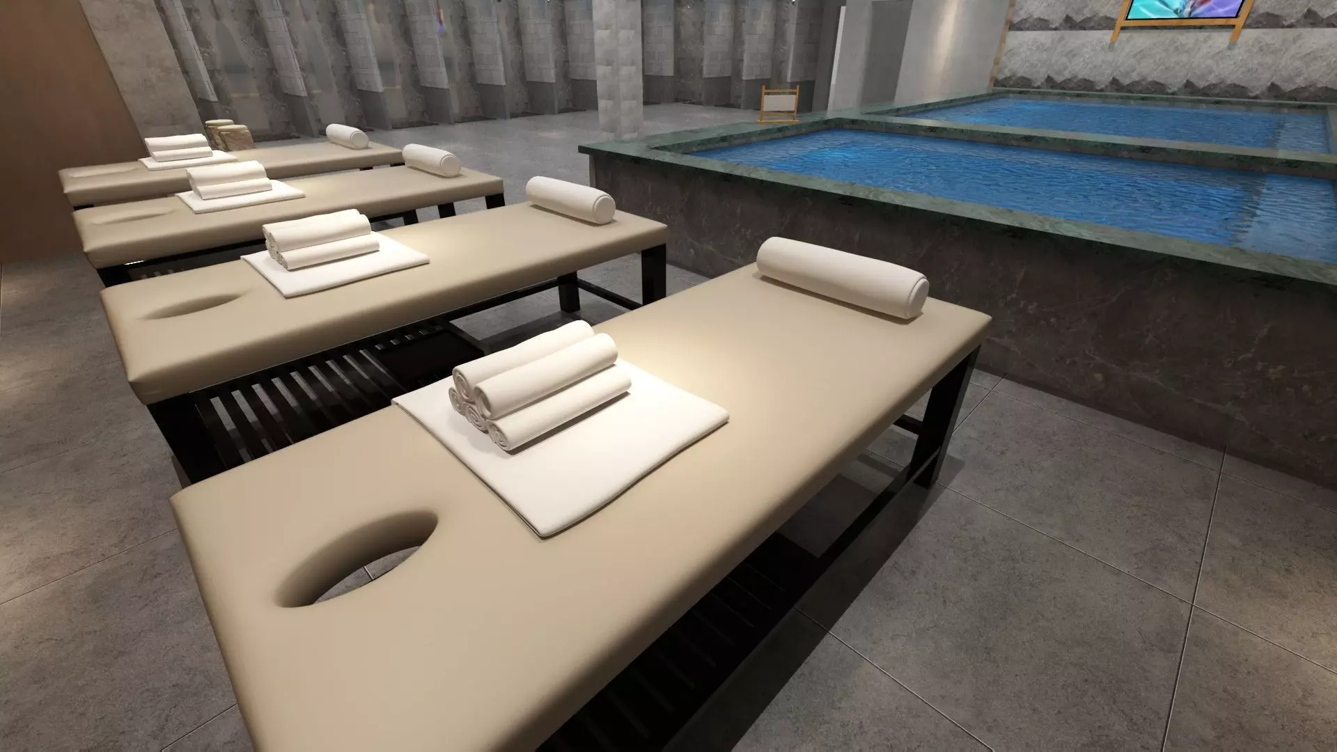 Spa Recreation Center 3D model_15