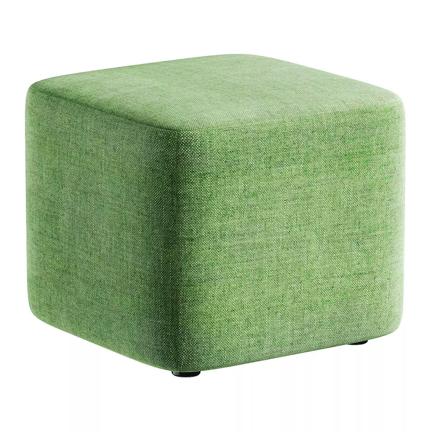 pouf green 4 3D model_1