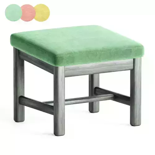 pouf green 5