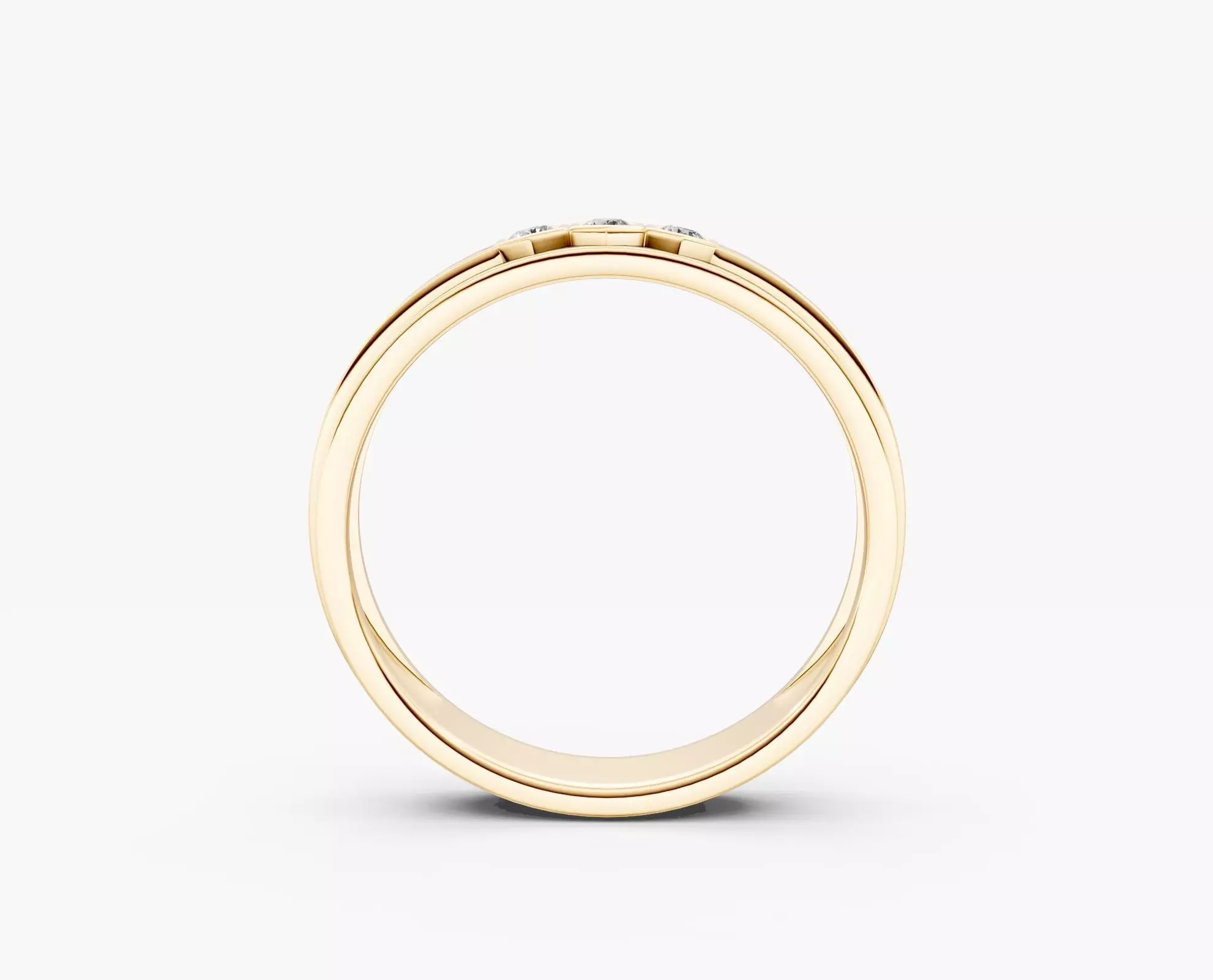 ZA012 MENRING 3D print model_4