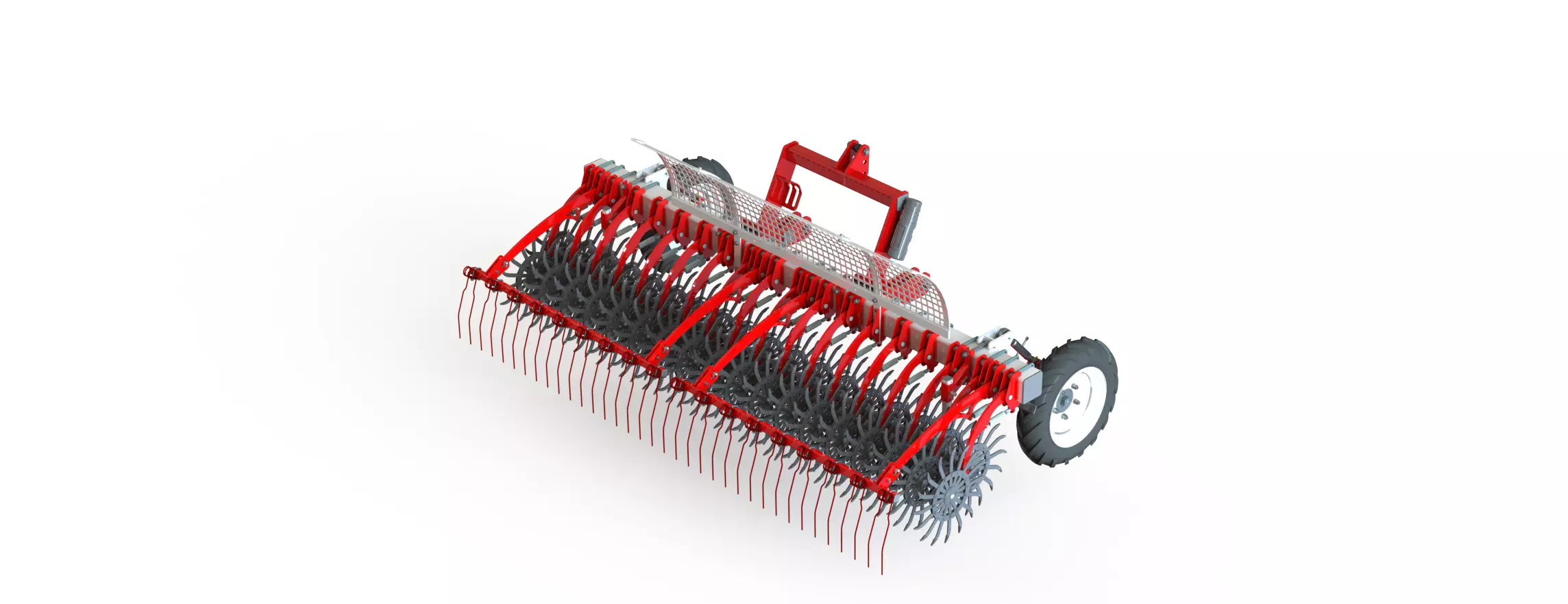 WG 0003 - Complete range of 3 rotary harrow 3D model_9