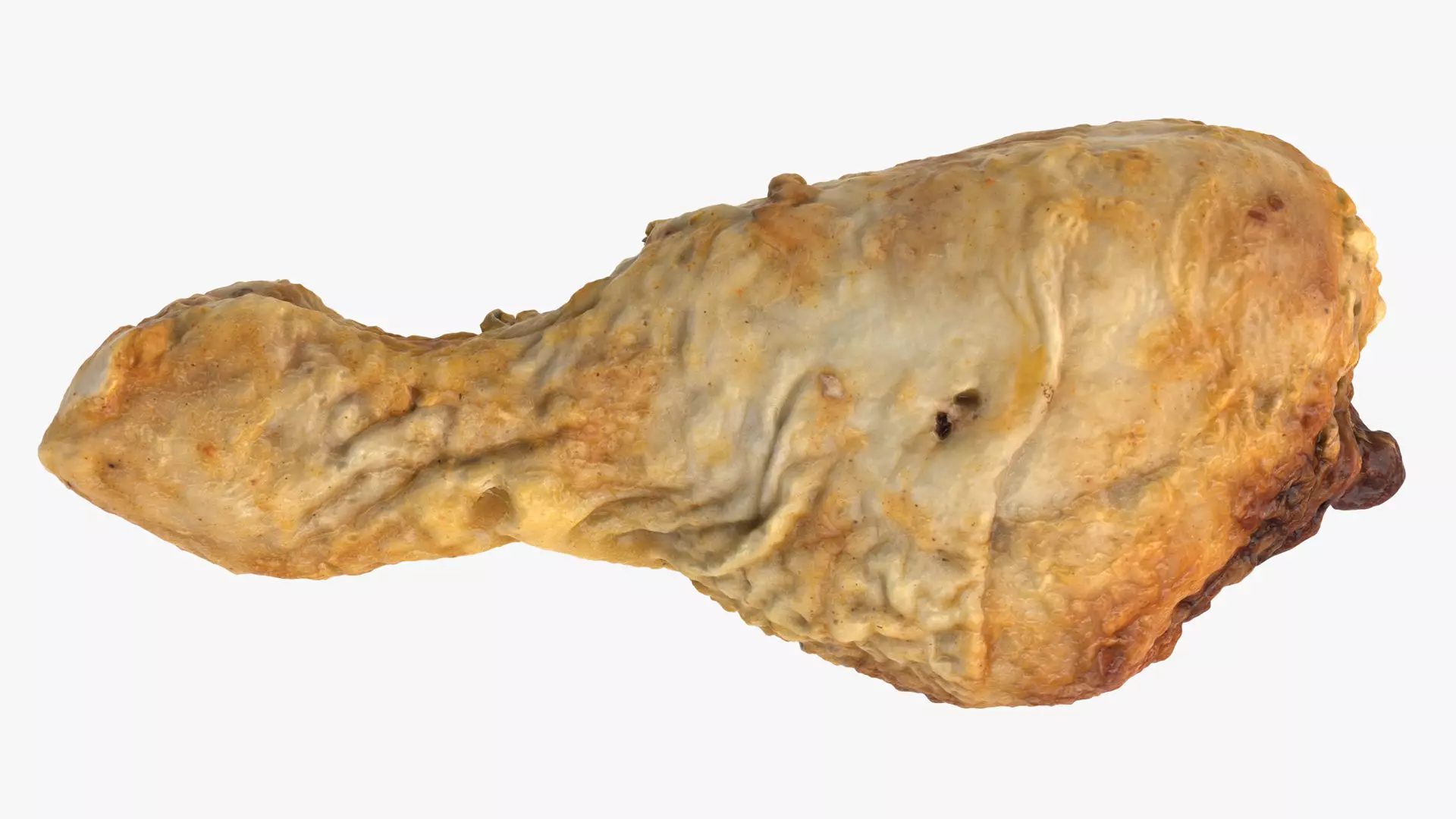 Chicken and a Parts Low-poly 3D model_16