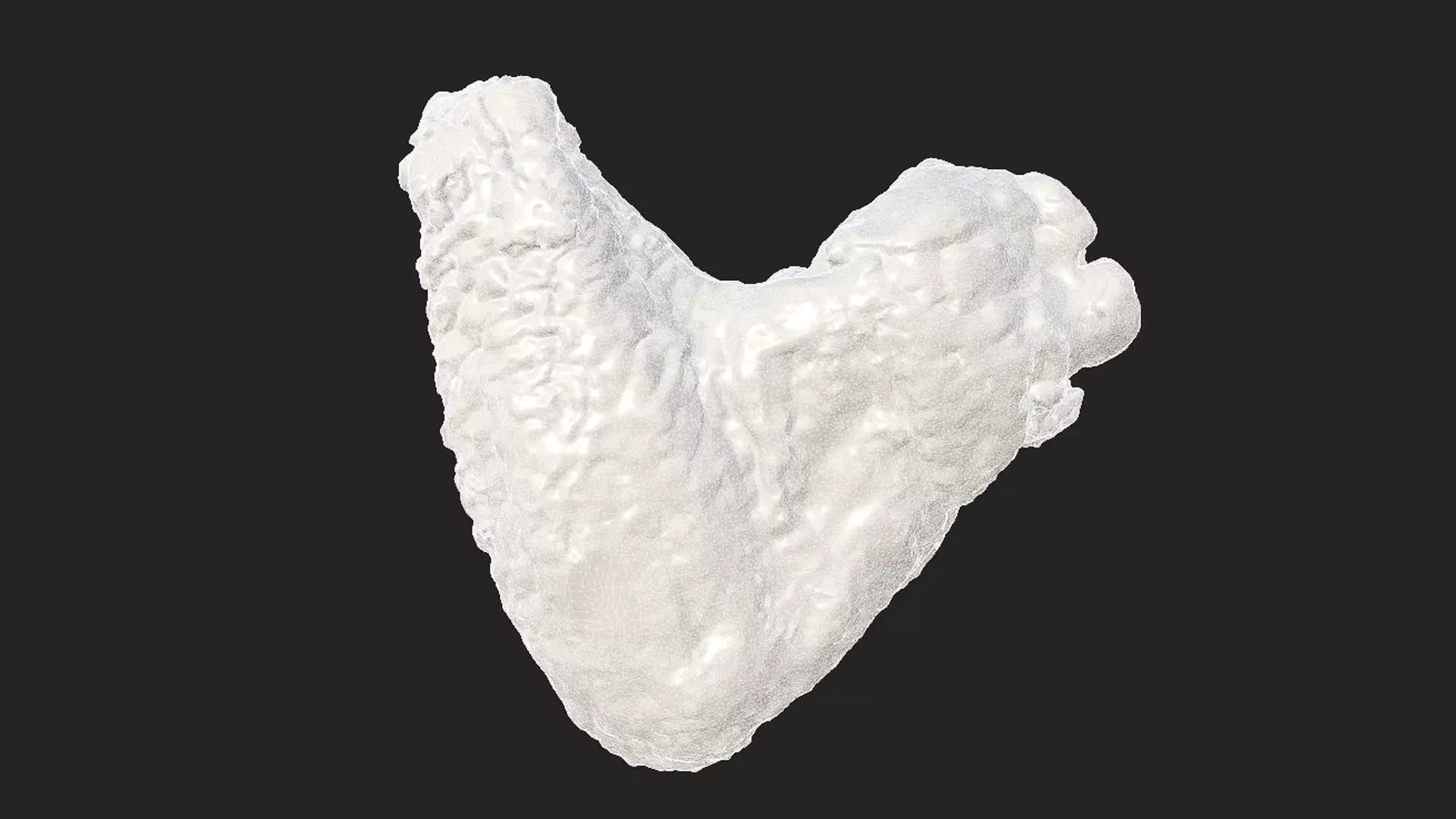 Chicken and a Parts Low-poly 3D model_15