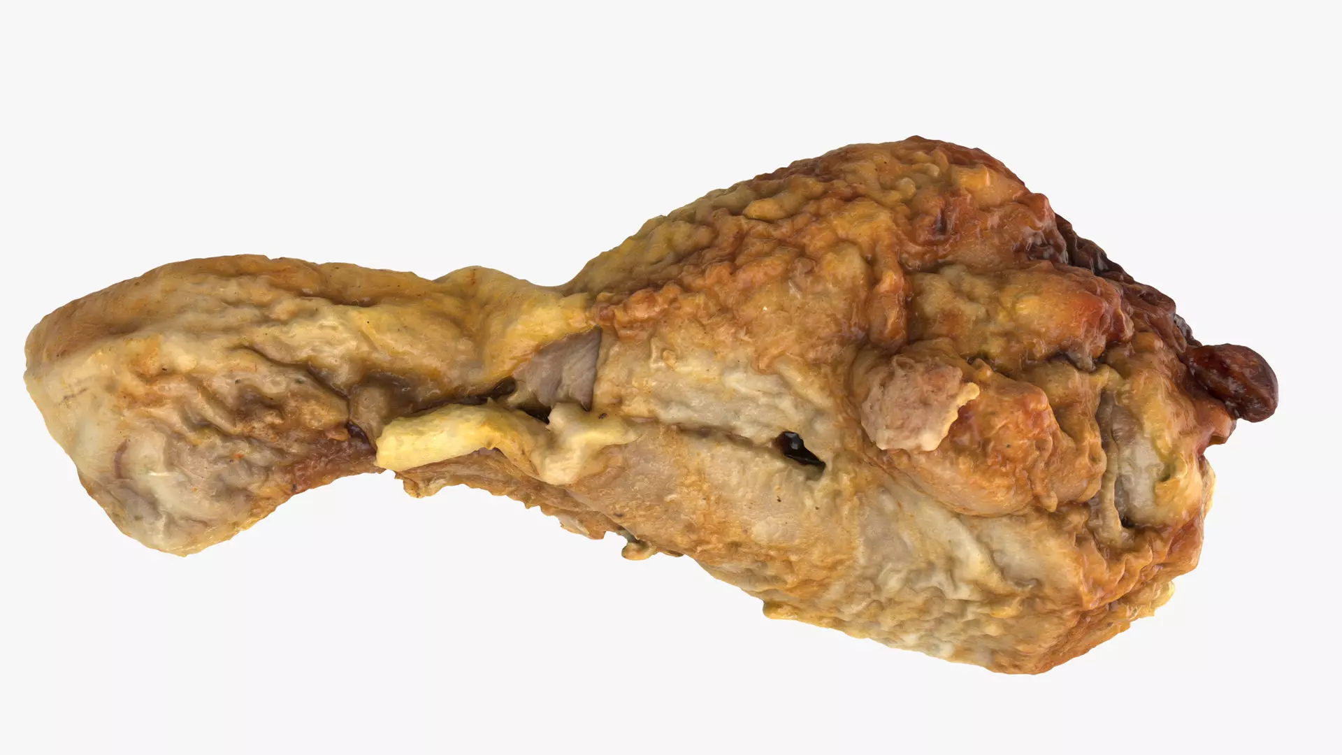 Chicken and a Parts Low-poly 3D model_19
