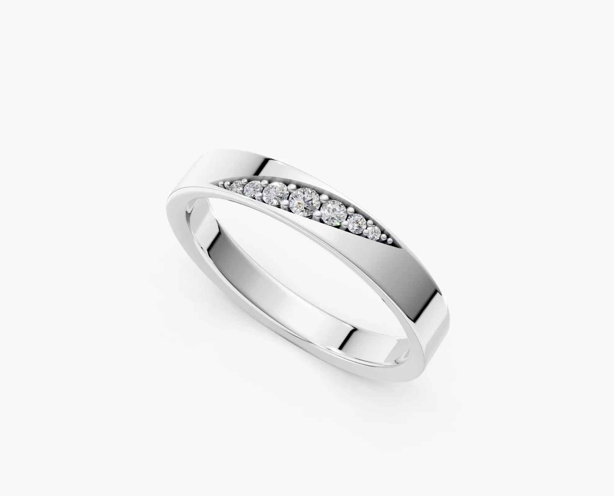 ZA017 MENRING 3D print model_3