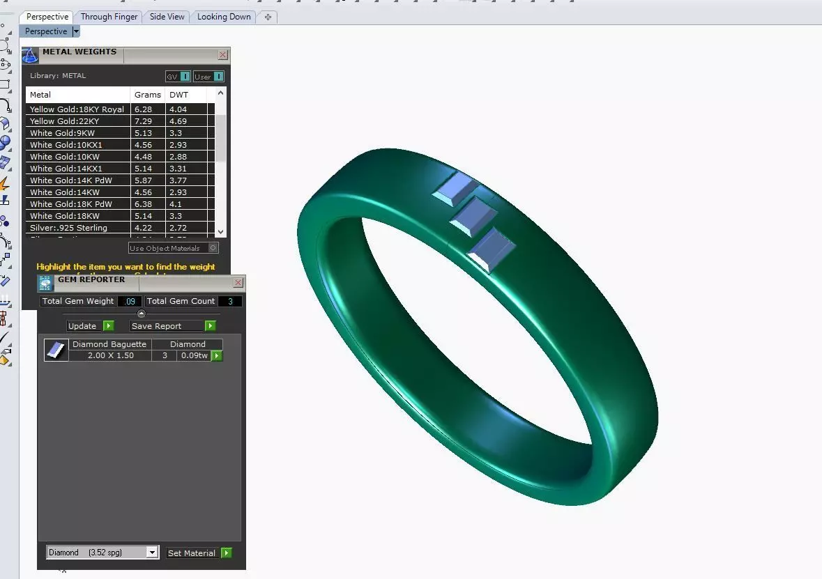ZA018 MENRING 3D print model_8