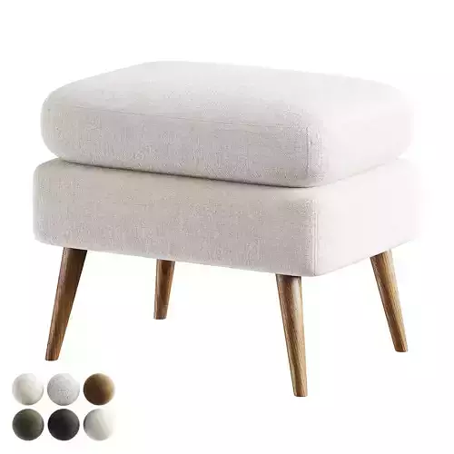 pouf white 5