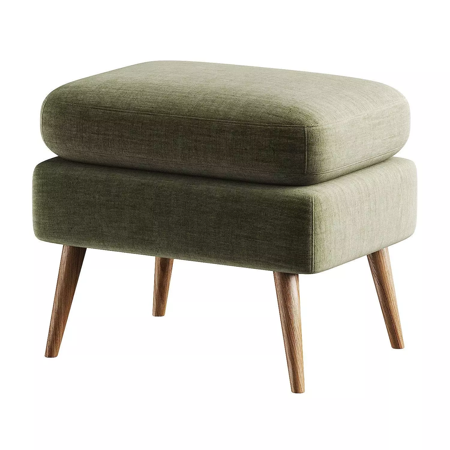 pouf white 5 3D model_3