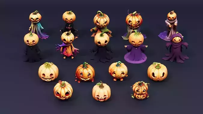 Pumpkin Man Halloween