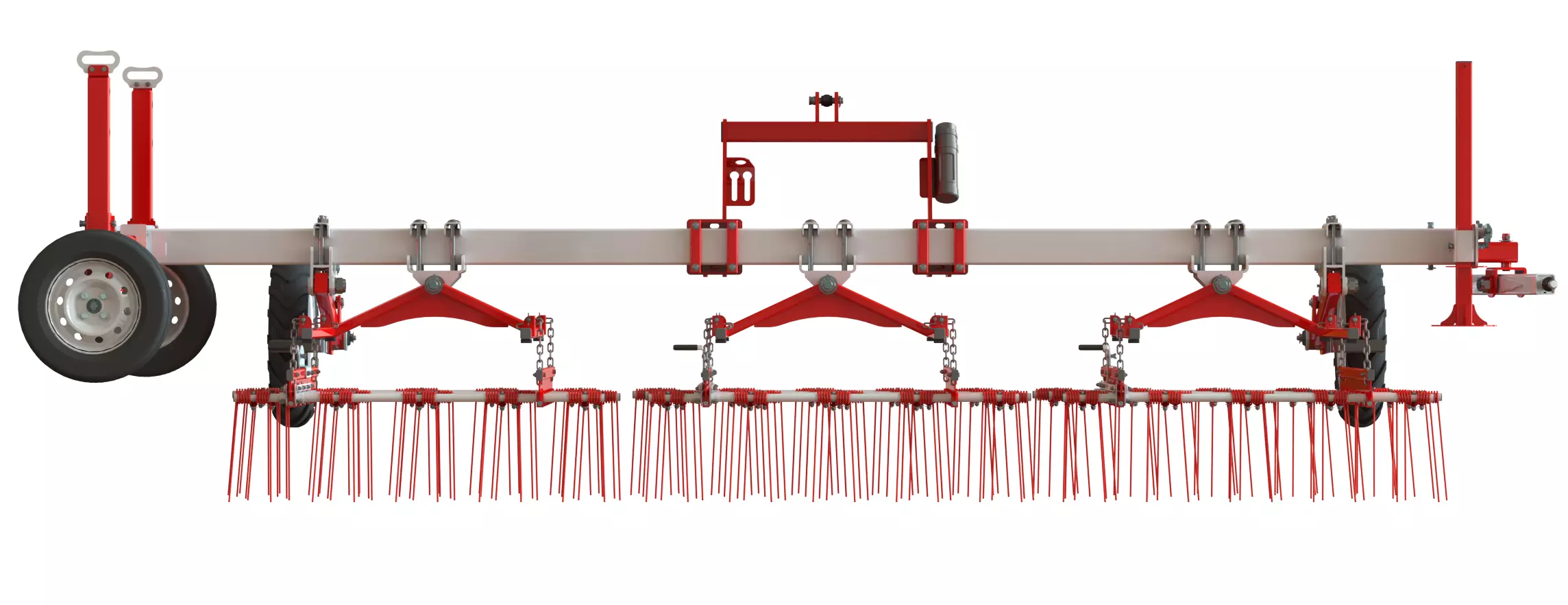 WG 0009 - Complete range of 5 flex harrow 3D model_23