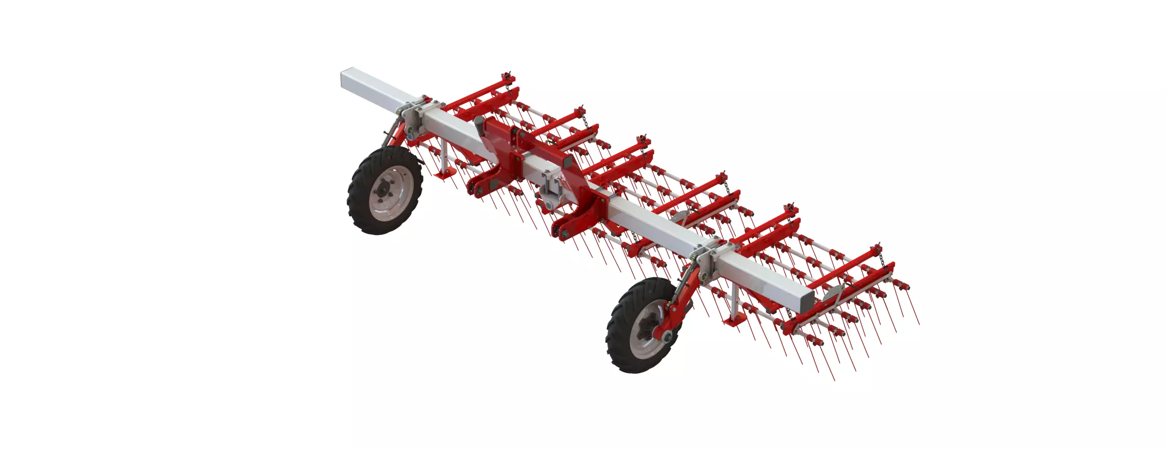 WG 0009 - Complete range of 5 flex harrow 3D model_15