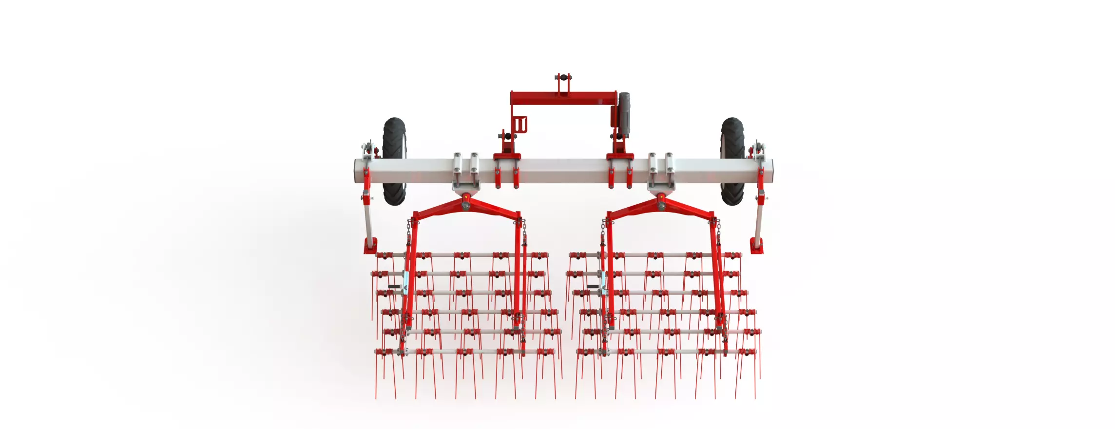 WG 0009 - Complete range of 5 flex harrow 3D model_13