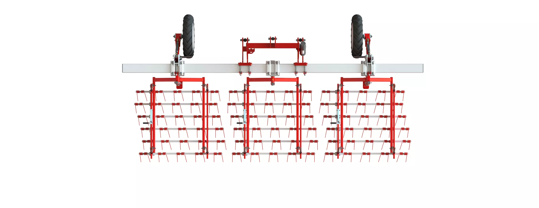 WG 0009 - Complete range of 5 flex harrow 3D model_18