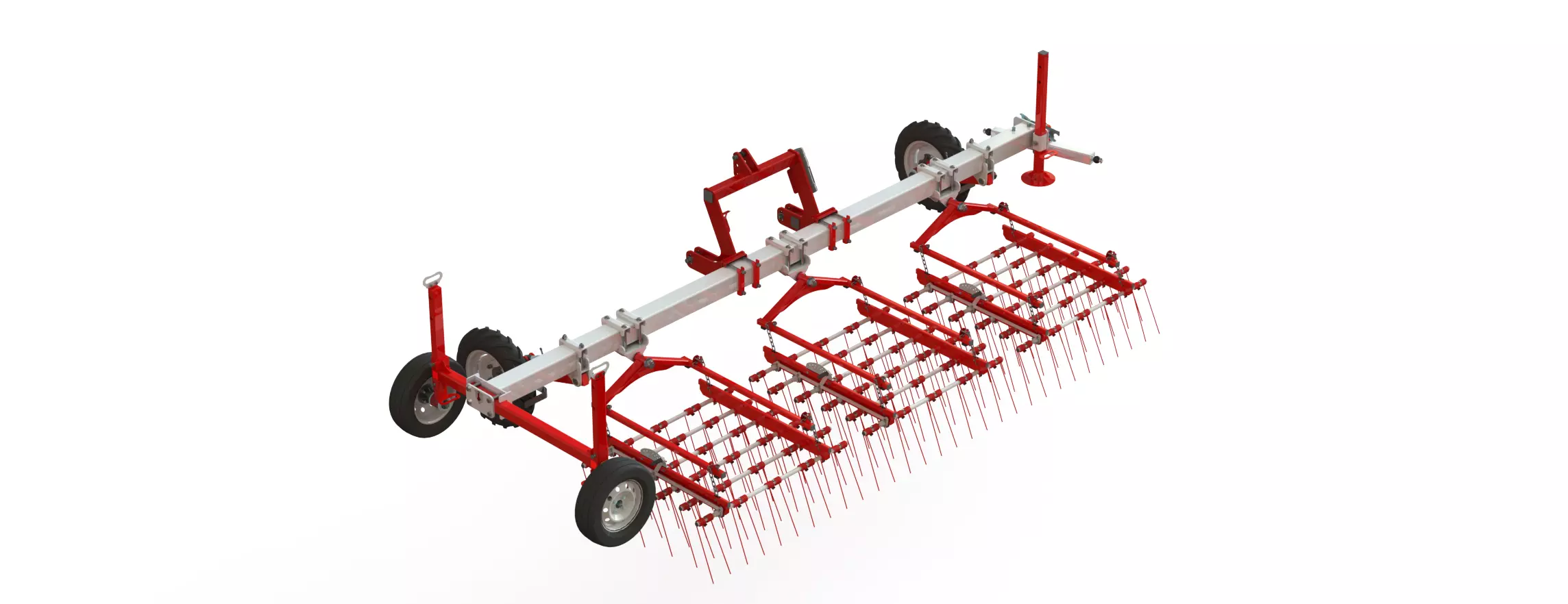 WG 0009 - Complete range of 5 flex harrow 3D model_20