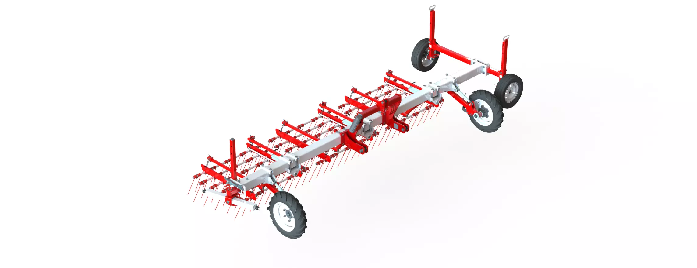 WG 0009 - Complete range of 5 flex harrow 3D model_22