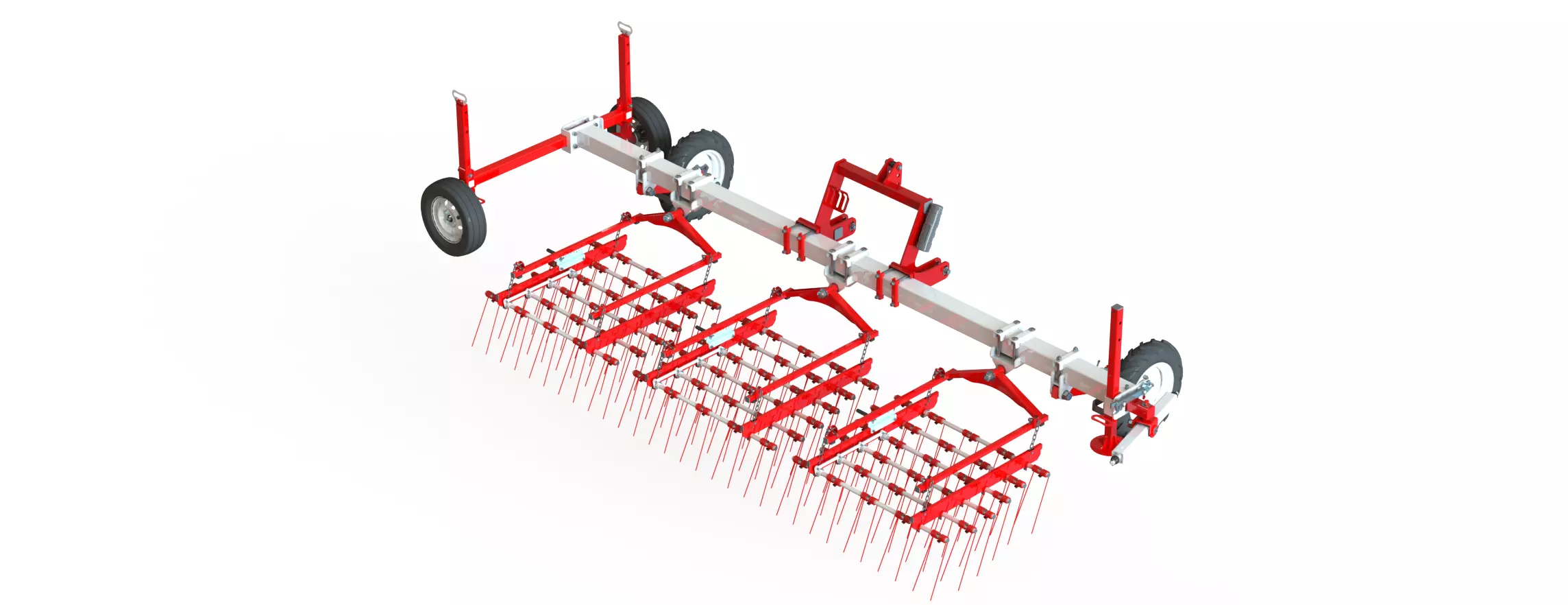 WG 0009 - Complete range of 5 flex harrow 3D model_21