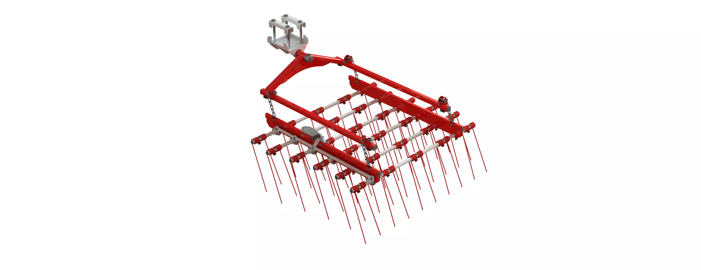 WG 0009 - Complete range of 5 flex harrow 3D model_5