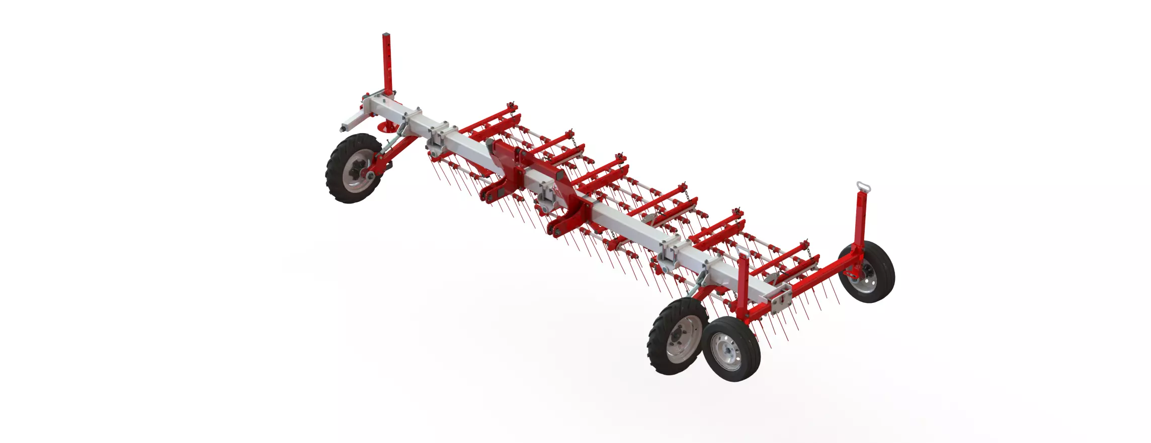 WG 0009 - Complete range of 5 flex harrow 3D model_19