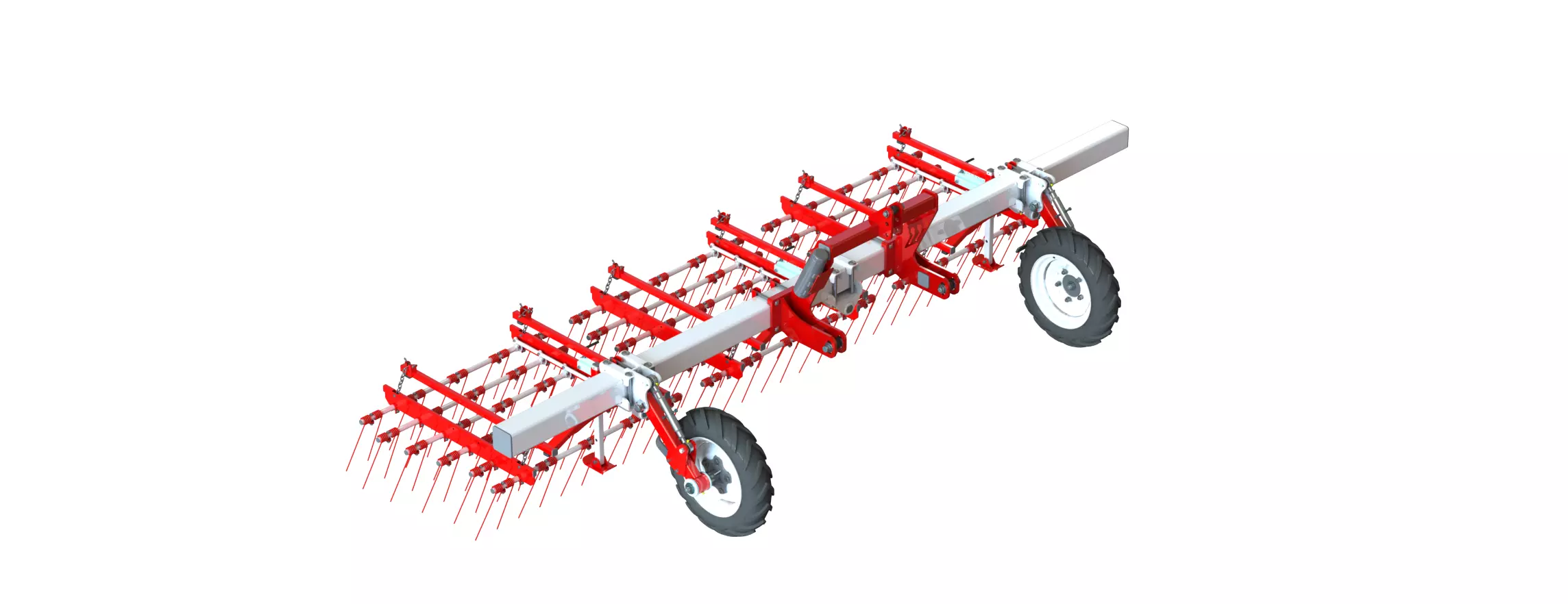 WG 0009 - Complete range of 5 flex harrow 3D model_16