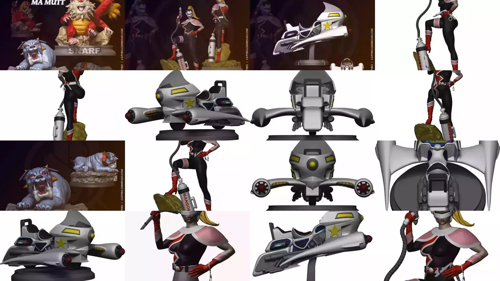 Thundercats collection 30 characters and 40 busts and more items _17