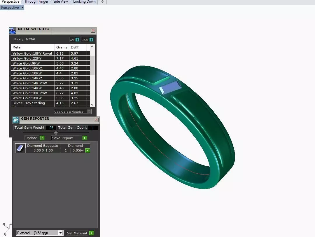 za020 menring 3D print model_8