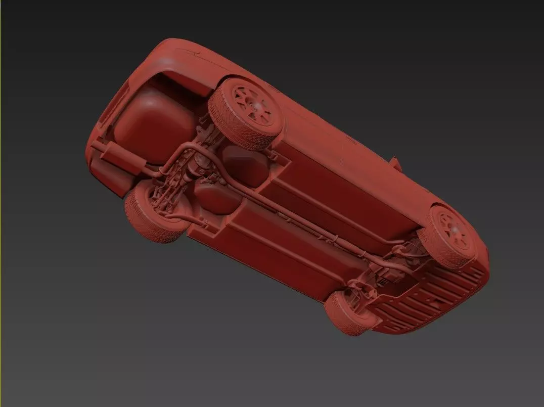 Subaru Impreza Sti Rally Car 3D model_13