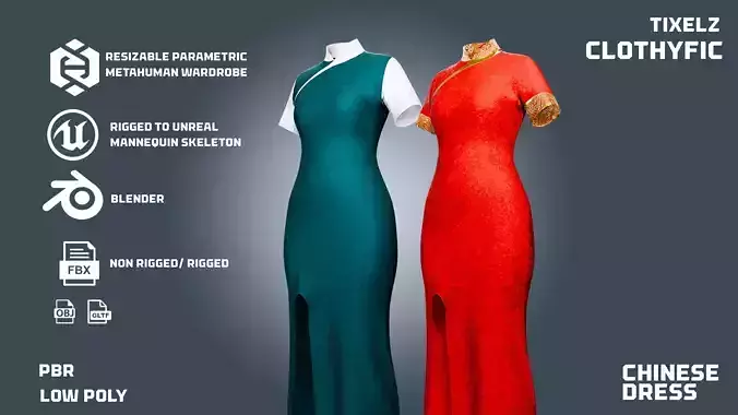 Chinese dress - clothyfic 