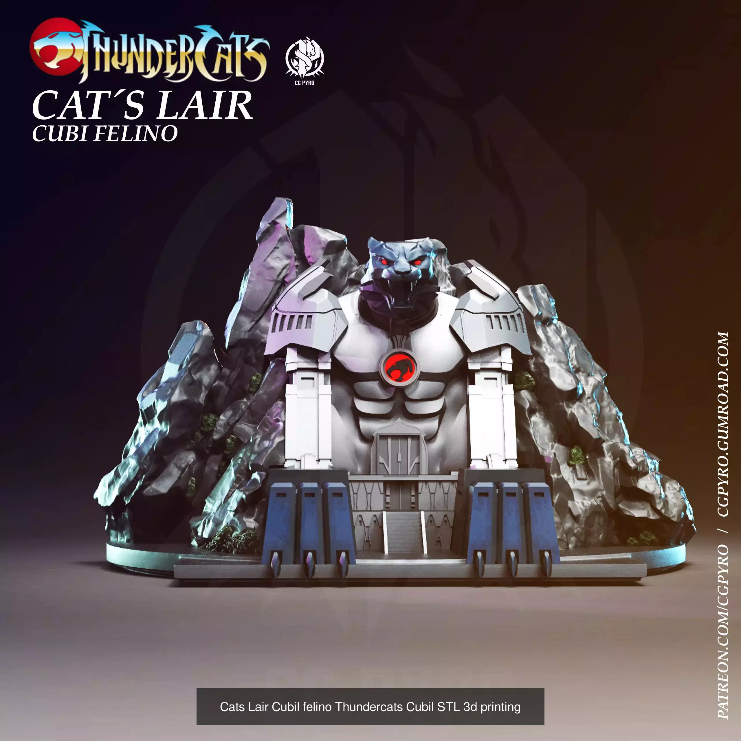 Thundercats collection 30 characters and 40 busts CG Pyro _29