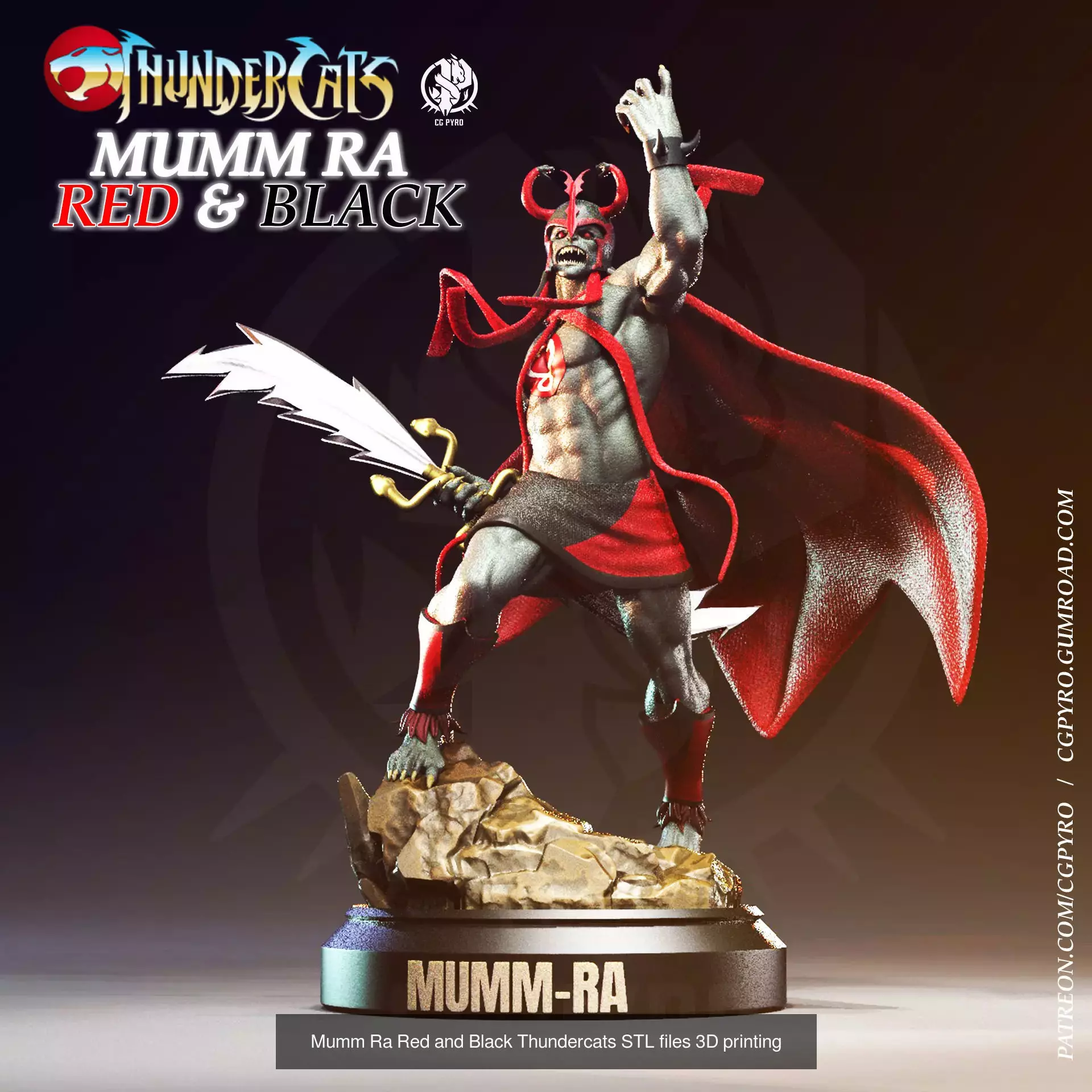 Thundercats collection 30 characters and 40 busts CG Pyro _31