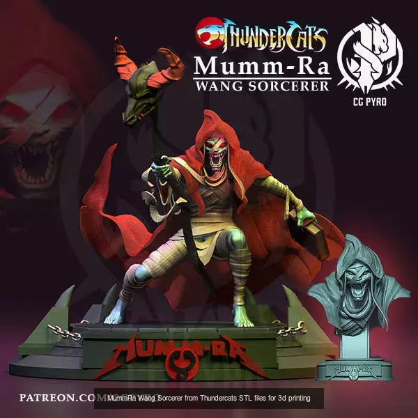 Thundercats collection 30 characters and 40 busts CG Pyro _10