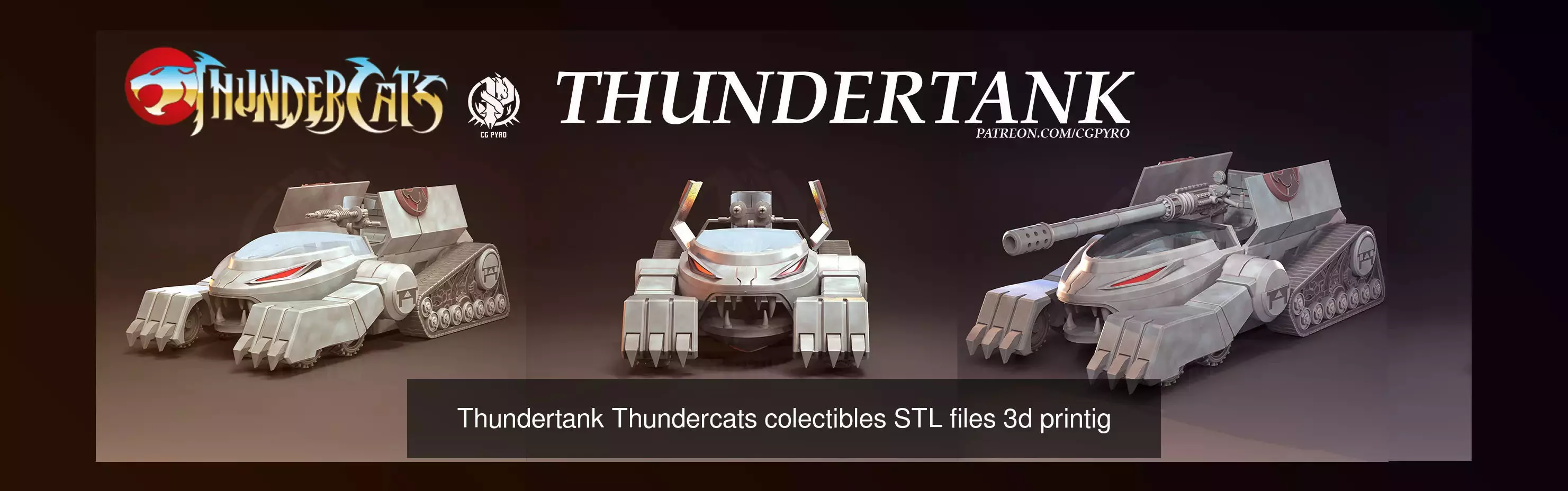 Thundercats collection 30 characters and 40 busts CG Pyro _30