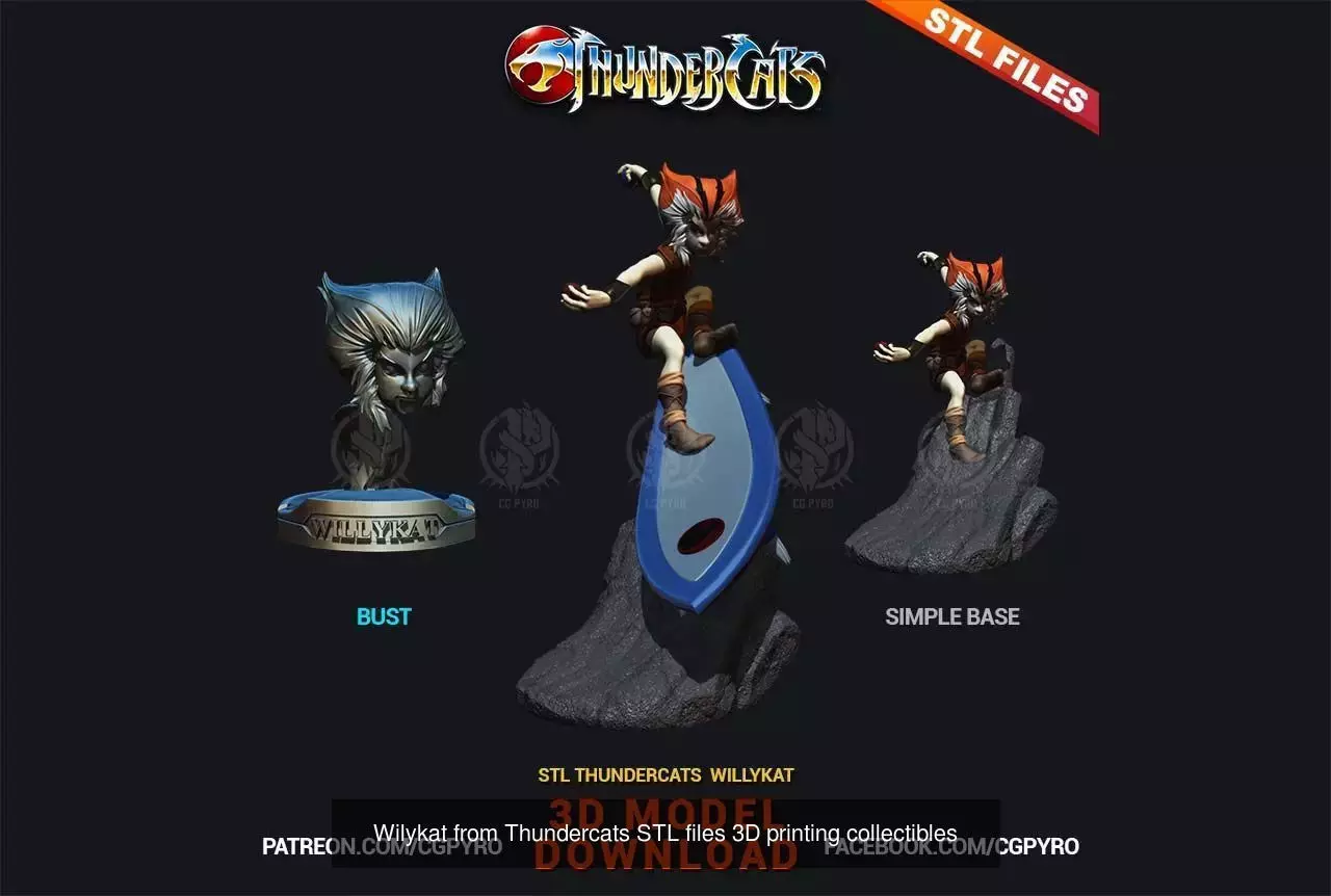 Thundercats collection 30 characters and 40 busts CG Pyro _27