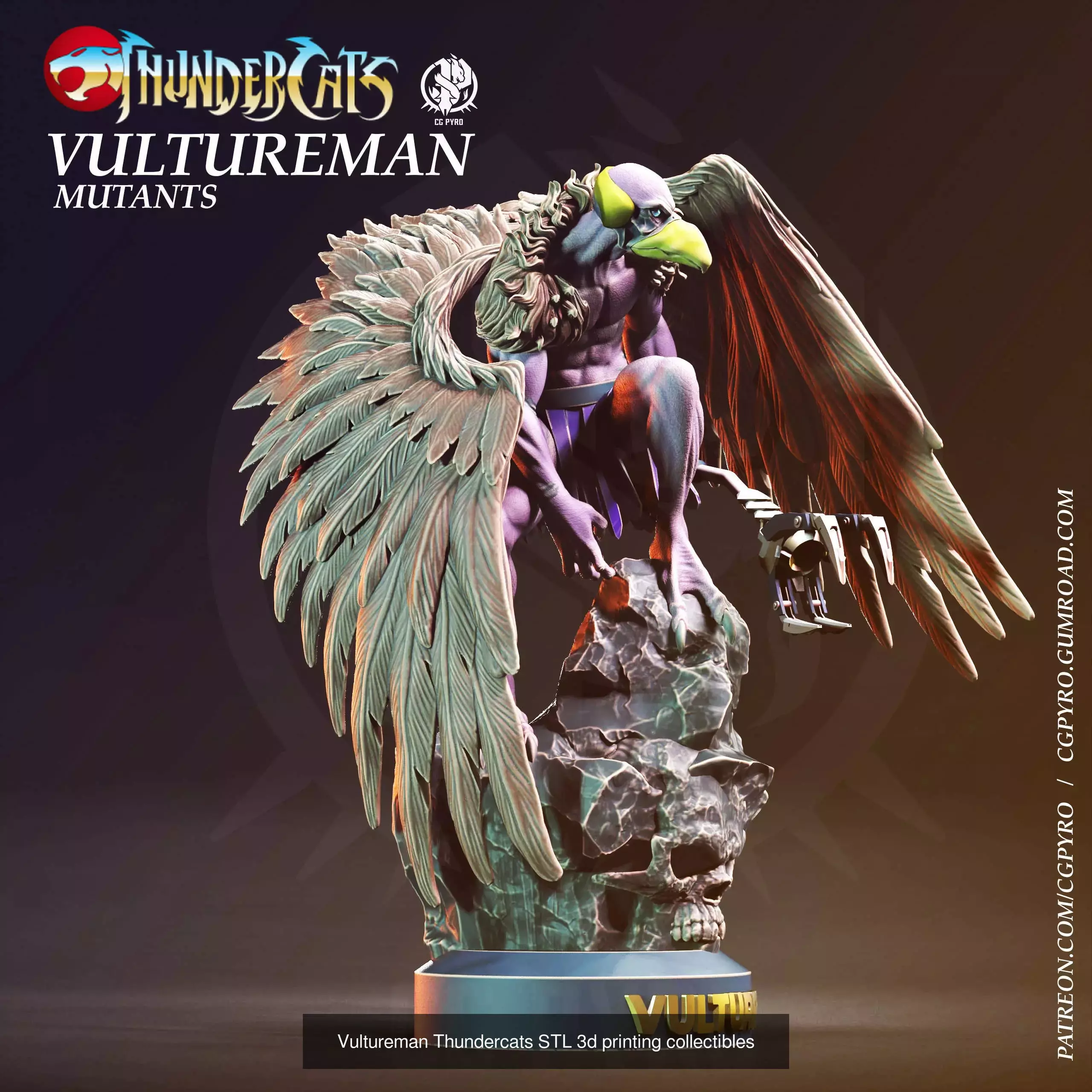 Thundercats collection 30 characters and 40 busts CG Pyro _21