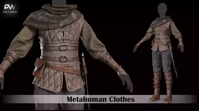Metahuman Female Warrior Armor