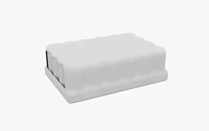 Grape Soda Can Pack of 24 3D model 6