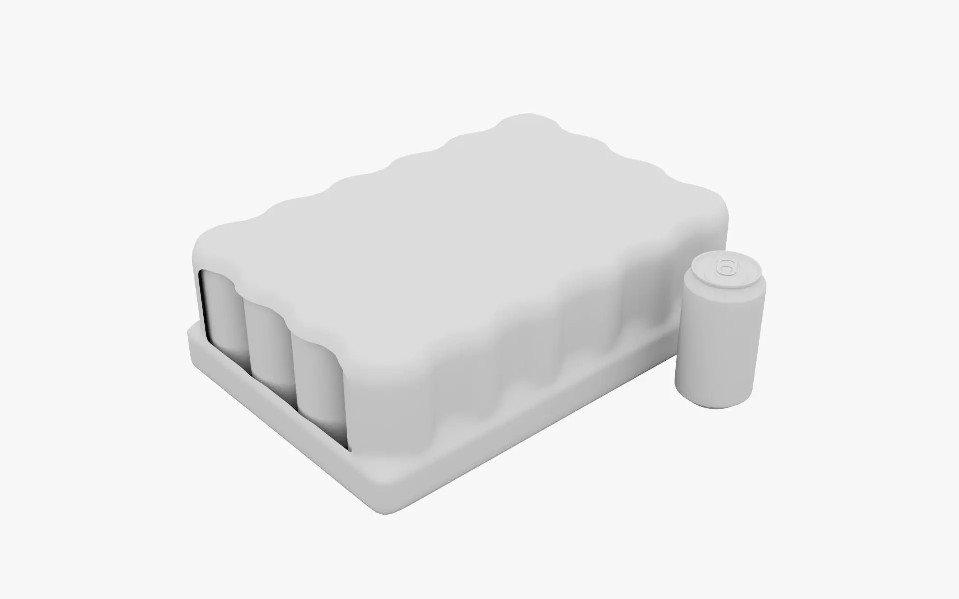 Grape Soda Can Pack of 24 3D model_9