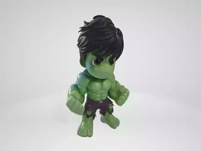 Chibi Hulk Model 01