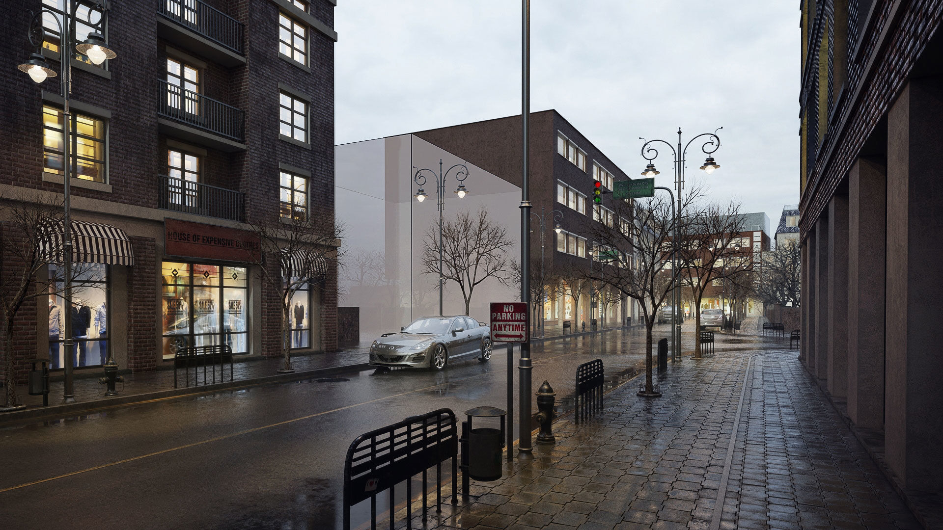 Scene 09 Archexteriors vol 19 3D model_4